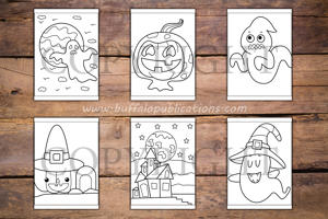 Halloween Big and Bold Coloring Book