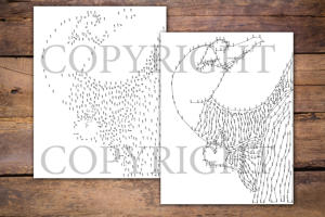Dot to Dot Baby Animals for Adults
