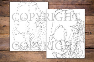 Dot to Dot Baby Animals for Adults