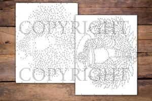 Dot to Dot Navy for Adults