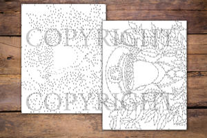 Dot to Dot Navy for Adults