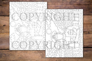 Dot to Dot Navy for Adults