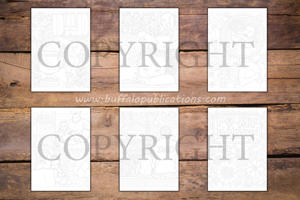 Father's Day Ink Tracing Coloring Book for Adults