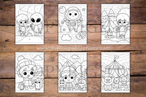 Ages 8 to 12 Boys Color By Numbers Book for Kids