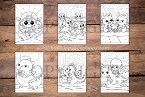 Ages 8 to 12 Boys Color By Numbers Book for Kids