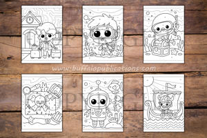 Ages 8 to 12 Boys Color By Numbers Book for Kids