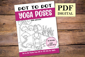 Dot to Dot Yoga Poses for Adults