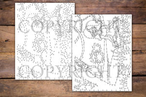 Dot to Dot Yoga Poses for Adults