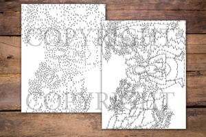 Dot to Dot Yoga Poses for Adults