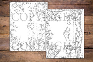 Dot to Dot Yoga Poses for Adults