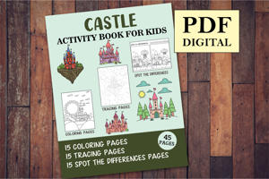 Castle Activity Book for Kids
