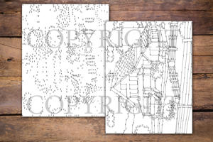 Dot to Dot Countryside Scenes for Adults