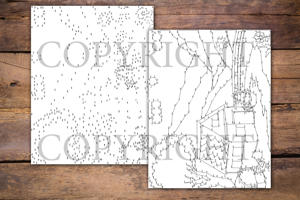 Dot to Dot Countryside Scenes for Adults