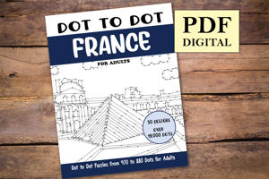 Dot to Dot France for Adults