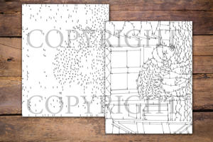 Dot to Dot Christmas Pets for Adults