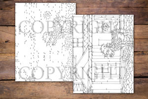 Dot to Dot Christmas Pets for Adults