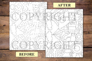 Dot to Dot Countryside Cottages for Adults