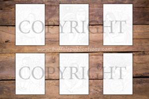 Angels Ink Tracing Coloring Book for Adults