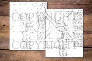 Dot to Dot Farm Life for Adults