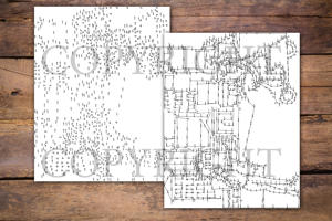 Dot to Dot City Life for Adults