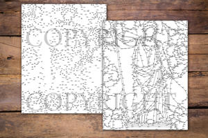 Dot to Dot Greek Gods for Adults