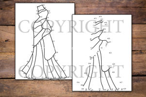 Fashion Dot to Dot for Kids