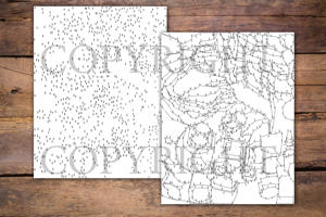 Dot to Dot Robots for Adults