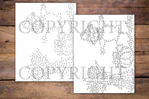 Dot to Dot Thanksgiving for Adults