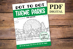 Dot to Dot Theme Parks for Adults