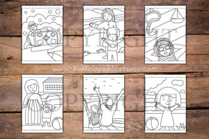 Vacations Big and Bold Coloring Book