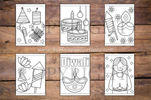 Diwali Big and Bold Coloring Book