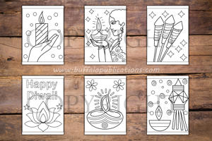 Diwali Big and Bold Coloring Book