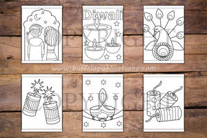 Diwali Big and Bold Coloring Book
