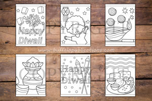 Diwali Big and Bold Coloring Book