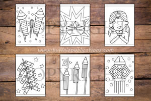 Diwali Big and Bold Coloring Book
