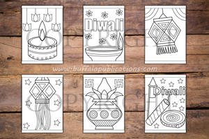 Diwali Big and Bold Coloring Book