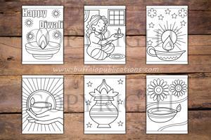 Diwali Big and Bold Coloring Book