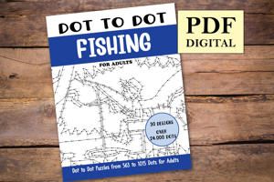 Dot to Dot Fishing for Adults