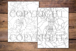 Dot to Dot Famous Castles for Adults