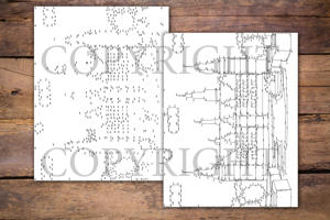 Dot to Dot Famous Castles for Adults