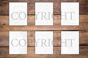 Ocean Animals Ink Tracing Coloring Book for Adults