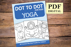 Yoga Dot to Dot for Kids